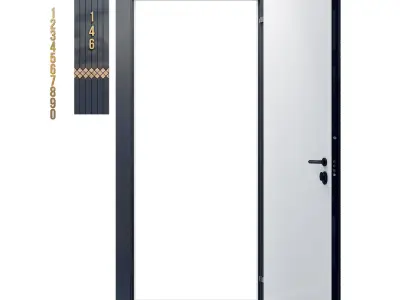 Door Credo 4 3D model