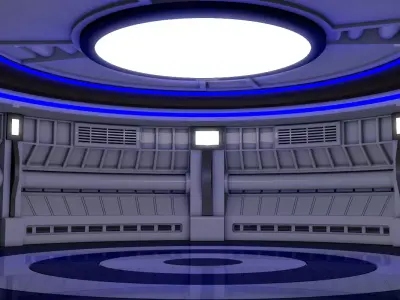 Sci Fi Room 3D model