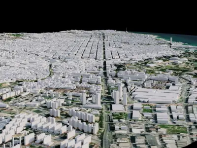 Barcelona - Spain 3D model