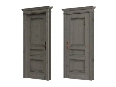 Doors Brothers French door 2 3D model
