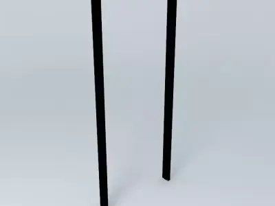 3d door frame very deatil Free 3D model