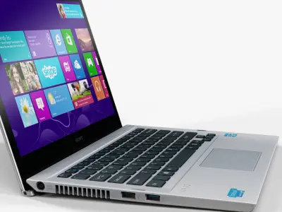 Sony VAIO SVT1312Z1R-S laptop Low-poly 3D model