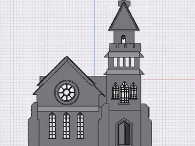 Little Church 3D model