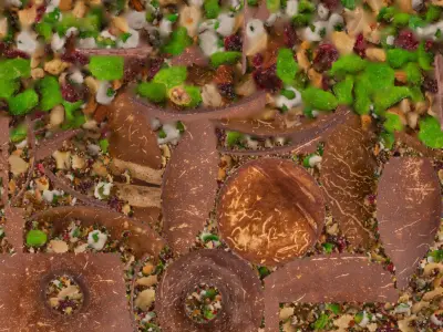 Wasabi and Nuts Trail Mix 3D model