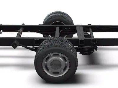 Iveco Daily Single Cab L5 Chassis 2026 3D model