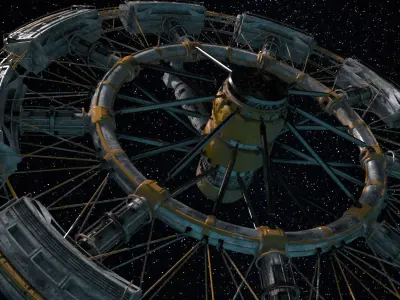 Space Module 003 3D model