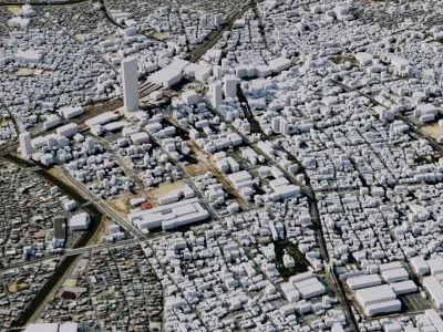 Hamamatsu - Japan 3D model