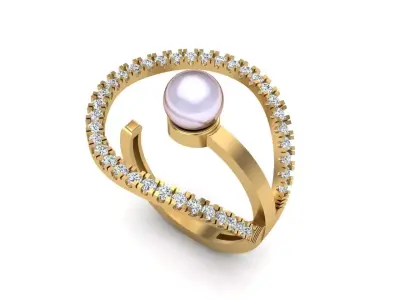 Jewelry ring 201 3D print model