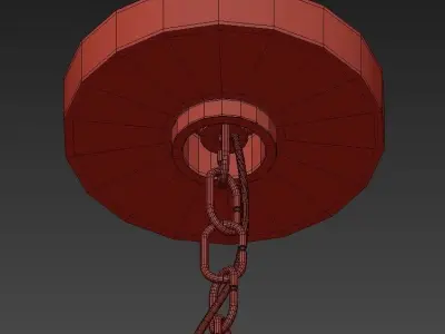 Tempest Chandelier 3D model