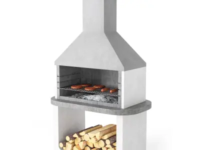 Barbecue 52 3D model