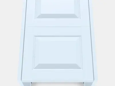 TANNFORSEN Wash-stand with drawers 4 Low-poly 3D model