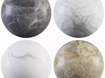 Marble 41 - Calacatta-Enna-Statuario-GrayMarble Texture