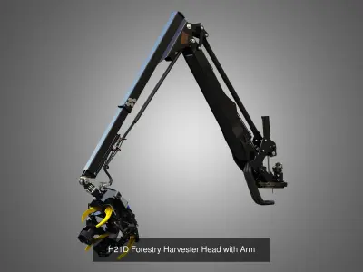 Forestry Harvester Cranes - 3 in 1 Package