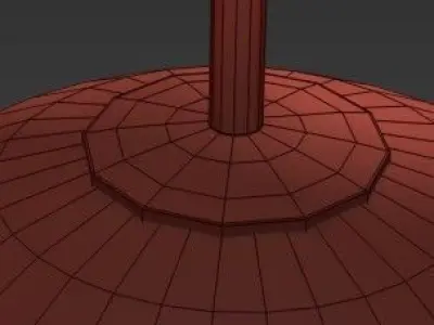 Murano Glass Globe Chandelier 3D model purchase