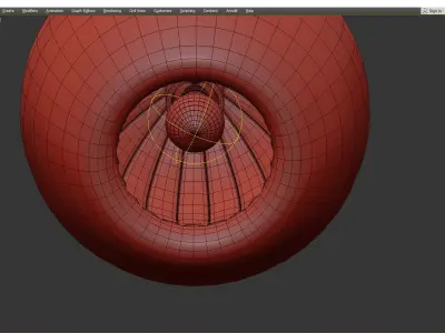 LET GLASS METAL Low-poly 3D model