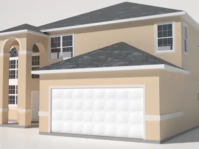 House-005 - Low Poly 3D model