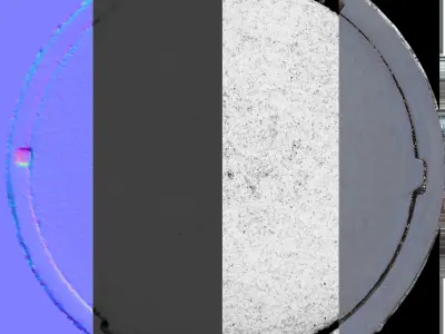 Sewer hatch Free 3D model