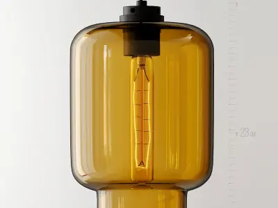 Calla Pendant by Jeremy Pyles for Niche 3D model