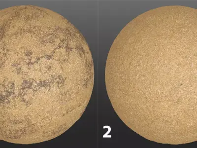 Yellow Granite Rock Pbr 4k Texure Texture