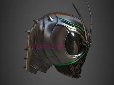 Kamen rider shadow moon kamen rider black sun helmet  3D print model