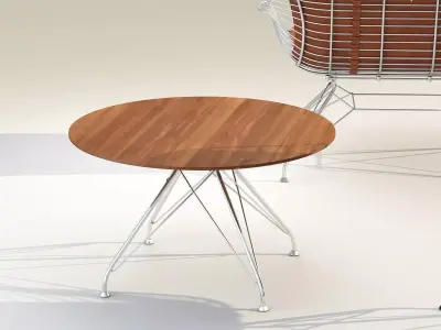 Wire table 3D model