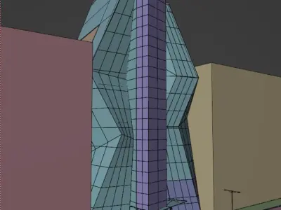The Iceberg in Harajuku 3D model