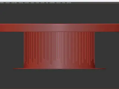 CHARISMA cofe table Low-poly 3D model