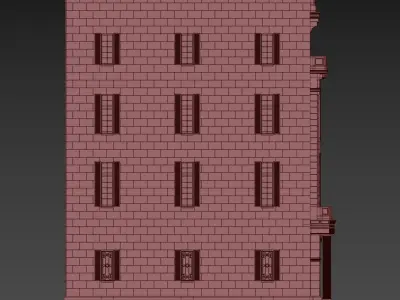 Neoclassical House 3D model