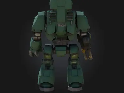 Mech Guardian 3D model