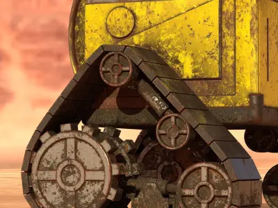 Wall-E Model with 2K Textures 3D model