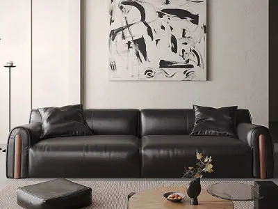 Medieval living room 3D model order