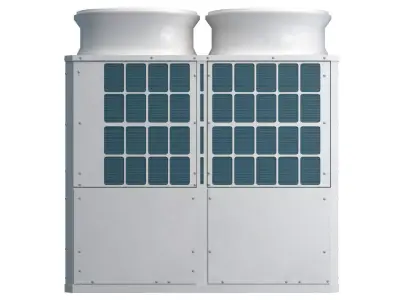 VRF Heat Recovery High Efficiency Heat Pump Low-poly 3D model