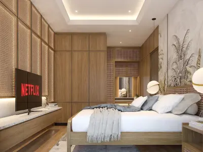 Design Interior Master Bedroom Kiyomi 3D model