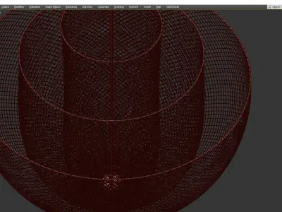 MESHMATICS CHANDELIER Low-poly 3D model