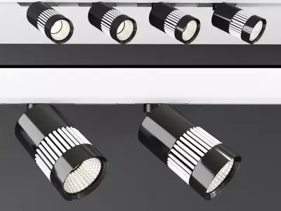 Glitz Led Spot Light 3D model