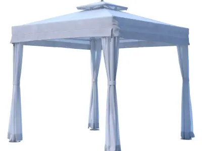 RH TUUCI  ATLANTIS PAVILION CABANA 3D model