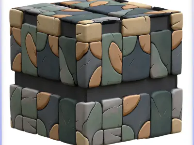 Stylized Wall Seamless Texture Texture 59