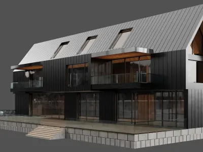 MODERN HOUSE NO32 A 3D model