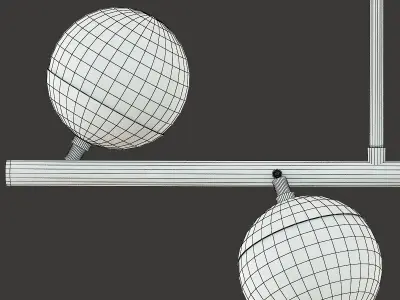 Arteriors Wahlburg Chandelier 3D model
