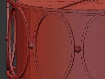 GOLDEN OVALS 3D model