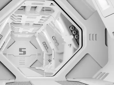 STARSHIP CORRIDOR   3D model