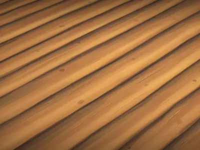 Wood  Texture Hand Painted Texture