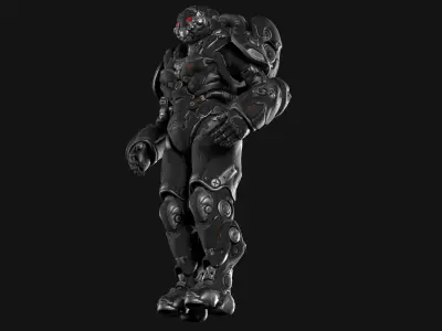  Combat Suit 03 - Dark - Collection 