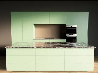 54-Kitchen6 matte 5 3D model