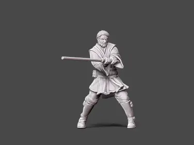 Light adept - 35 mm scale 3D print model