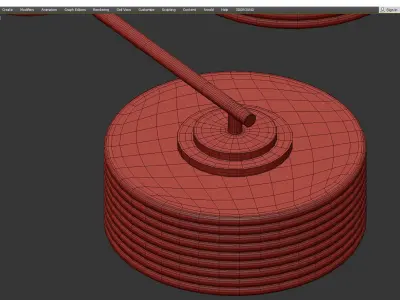 CEILING CAPRI chelsom Low-poly 3D model