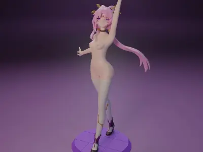 NSFW Fu Xuan from Honkai Star Rail 3D print model