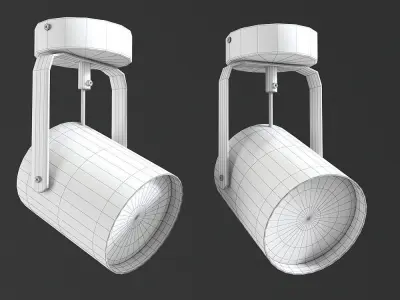 Edit Fletch Single Spotlight 3D model