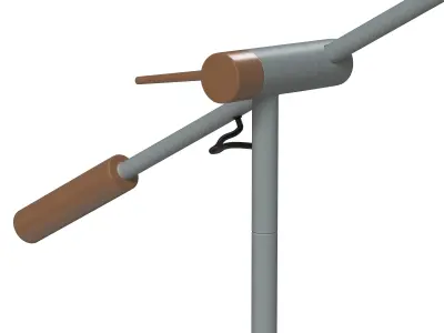 Raffi Floor Lamp 3D model