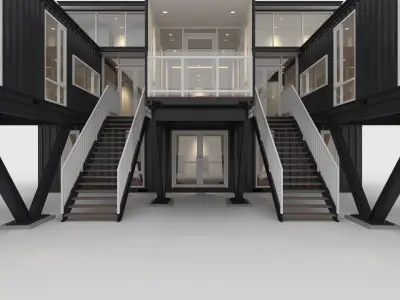 Container Office 2 3D model